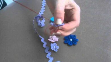 Como fazer lindas flores de sianinha