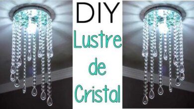 Como Fazer Lustre de Cristal