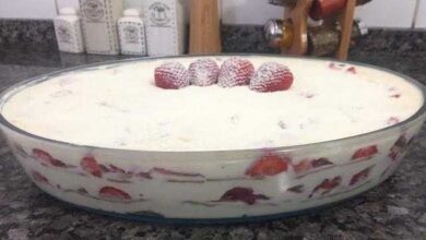 Como Fazer pavê de Leite Ninho com Morango