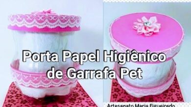 Porta Papel higiênico de Garrafa Pet – Passo a passo fácil e rápido!