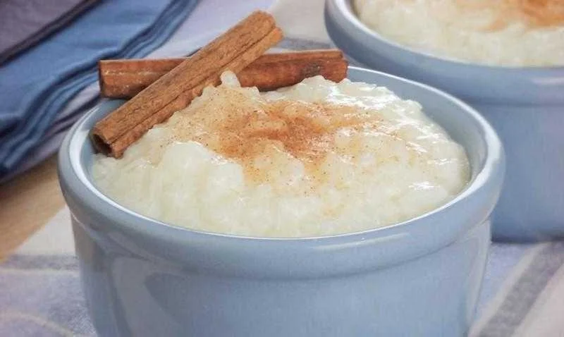 Receita de arroz doce pratico