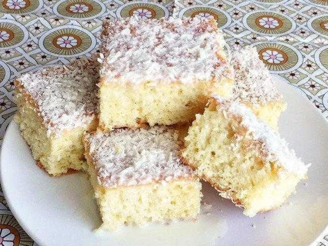 Receita de Bolo gelado de coco