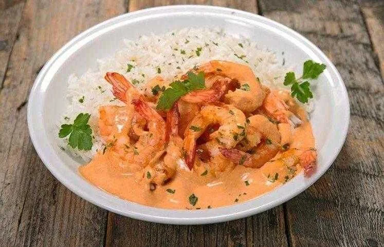 Receita de Estrogonofe de Camarão