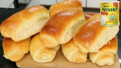 Receita de Pão Caseiro com Leite Ninho