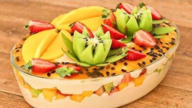 Sobremesa Simples de Frutas